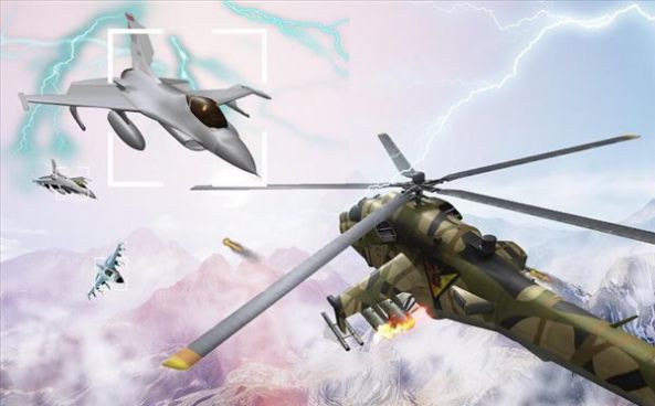武装直升机袭击游戏安卓版图0