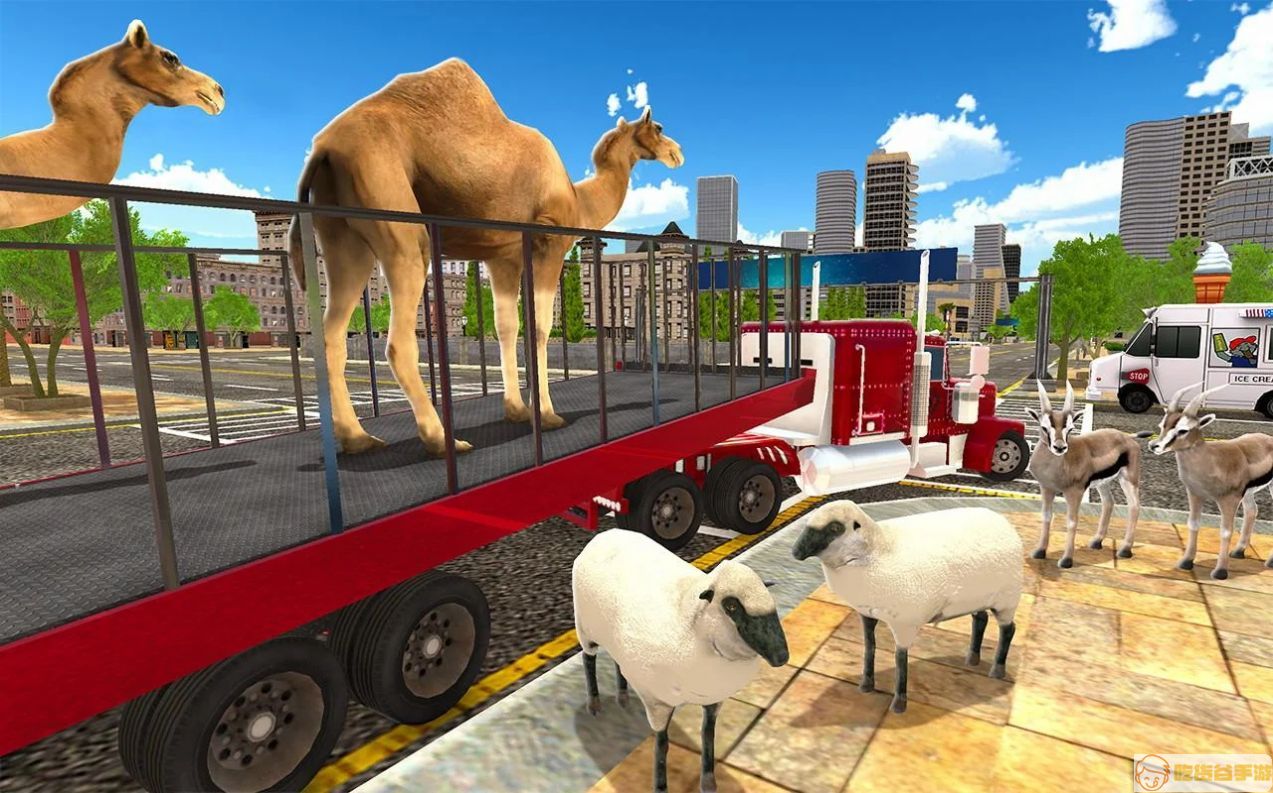 动物园卡车司机游戏中文最新版（Animal Hospital Transporter Truck Driver Simulator）图片1