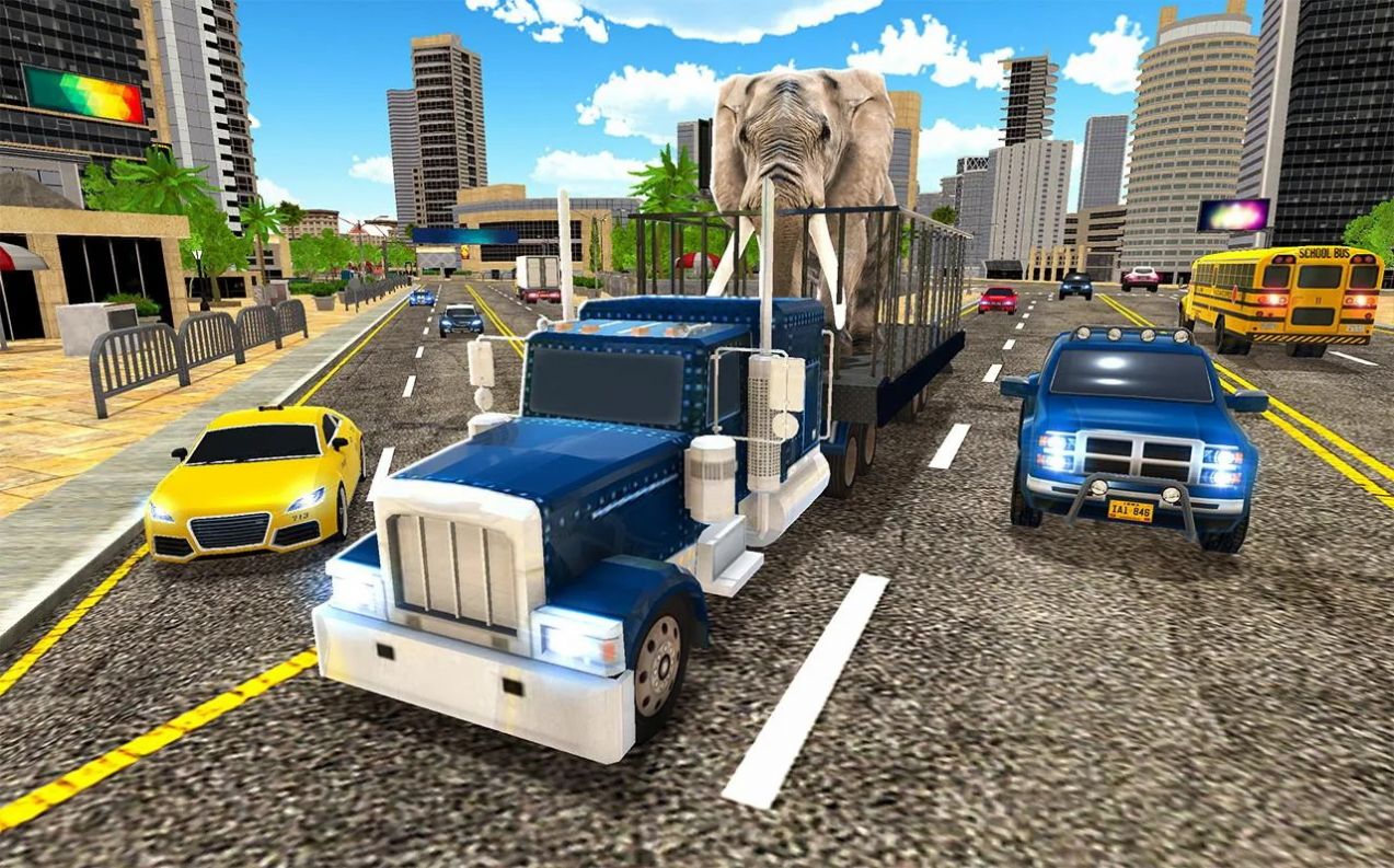 动物园卡车司机游戏中文最新版（Animal图0