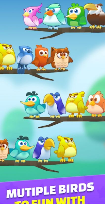 鸟类分色大师游戏安卓手机版图0