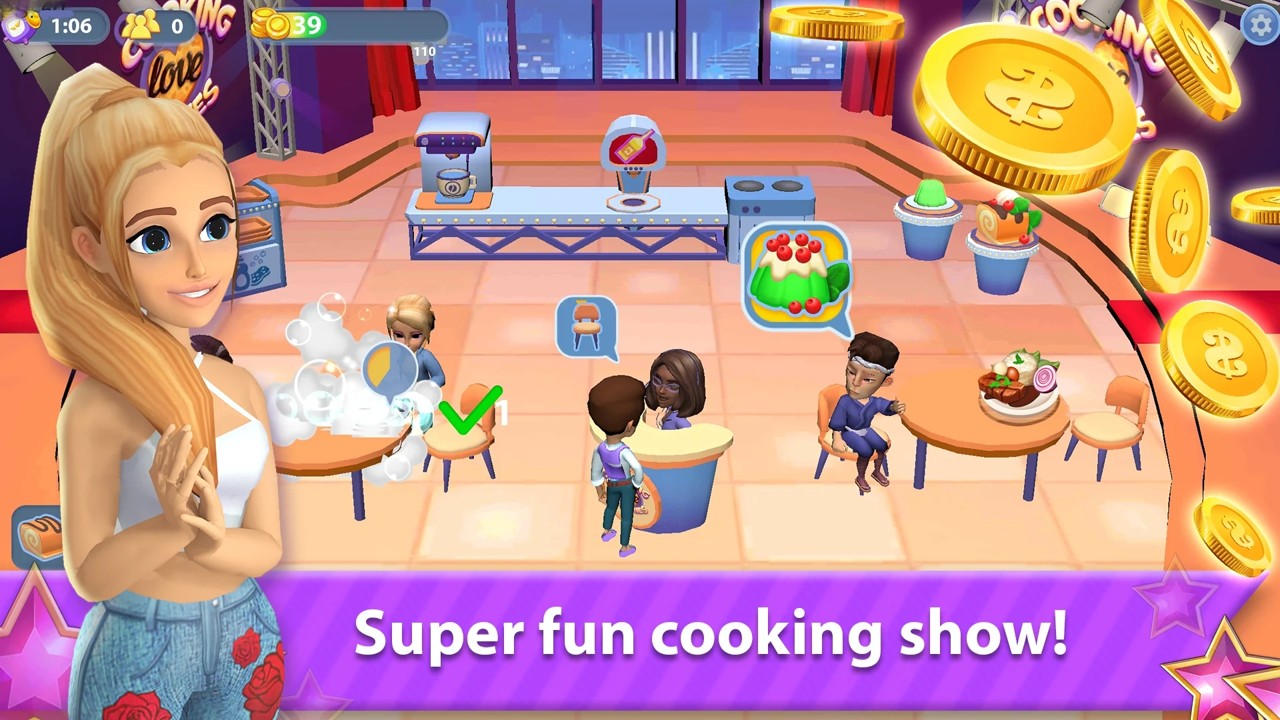烹饪故事有趣的咖啡馆游戏安卓版图0