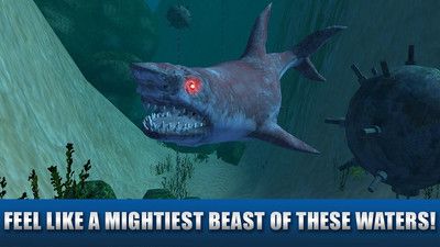 凶残鲨鱼模拟3D图2