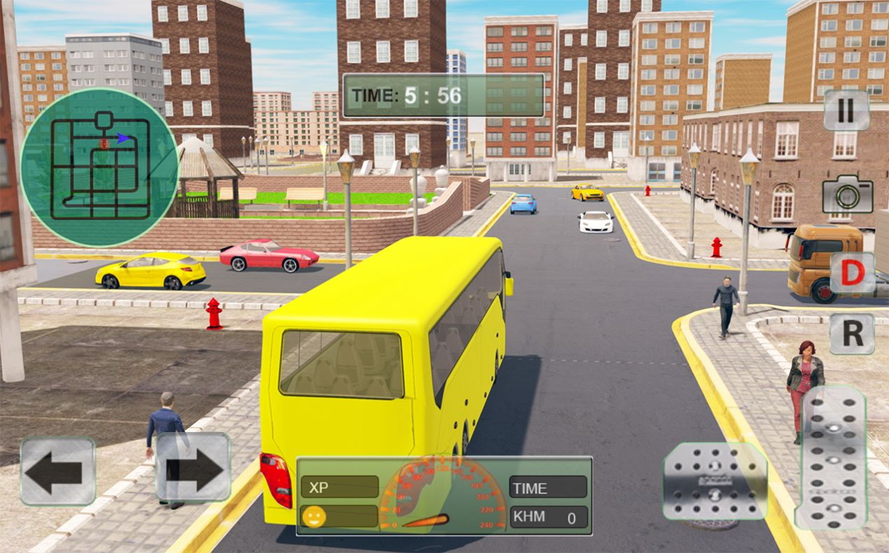 城市公交车司机模拟器3d图2