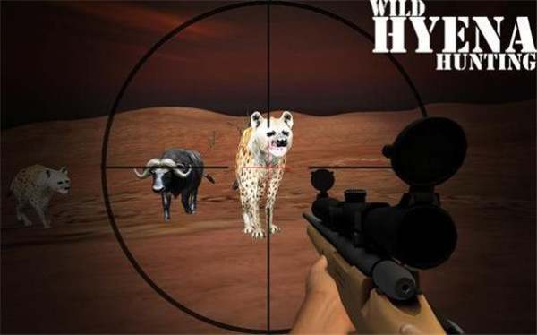 动物狩猎沙漠射击图0