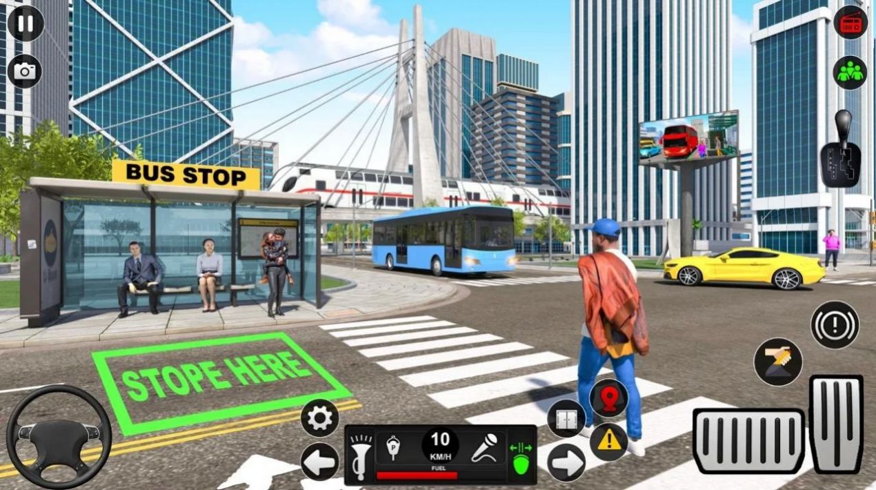 城市公共汽车交通模拟器图2