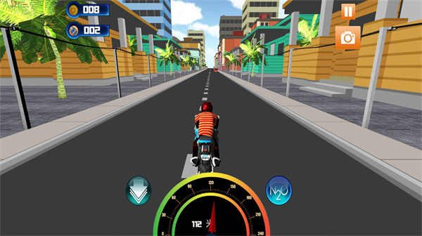 真实公路摩托车3D图0