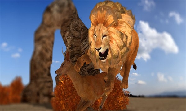 狮子捕猎战场手游图0