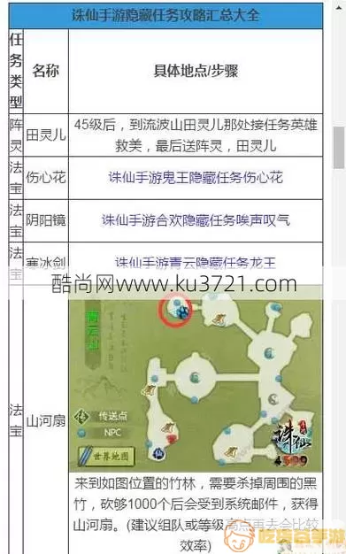 诛仙入魔任务详解 诛仙的隐藏任务详解