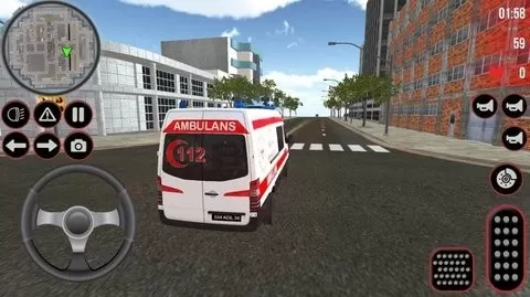 救护车紧急救援人员游戏图0