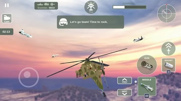 直升机模拟器：战争官服版下载图0