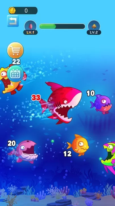 鲨鱼生存进化模拟器安卓版最新图0