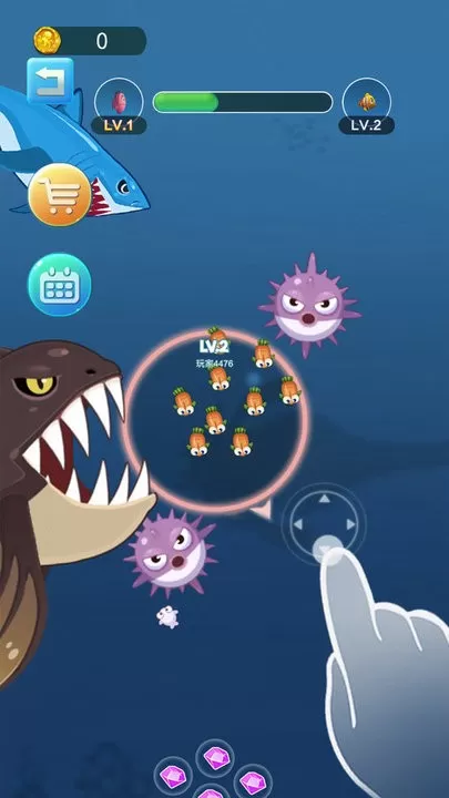 鲨鱼生存进化模拟器安卓版最新图3