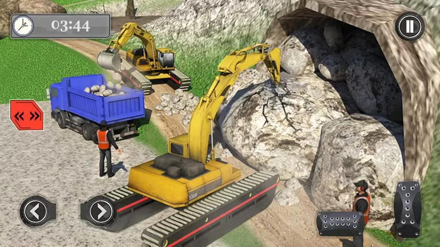 挖掘机工程模拟最新版app图0