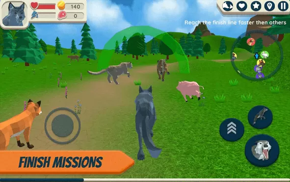 Wolf Simulator官方版本图1