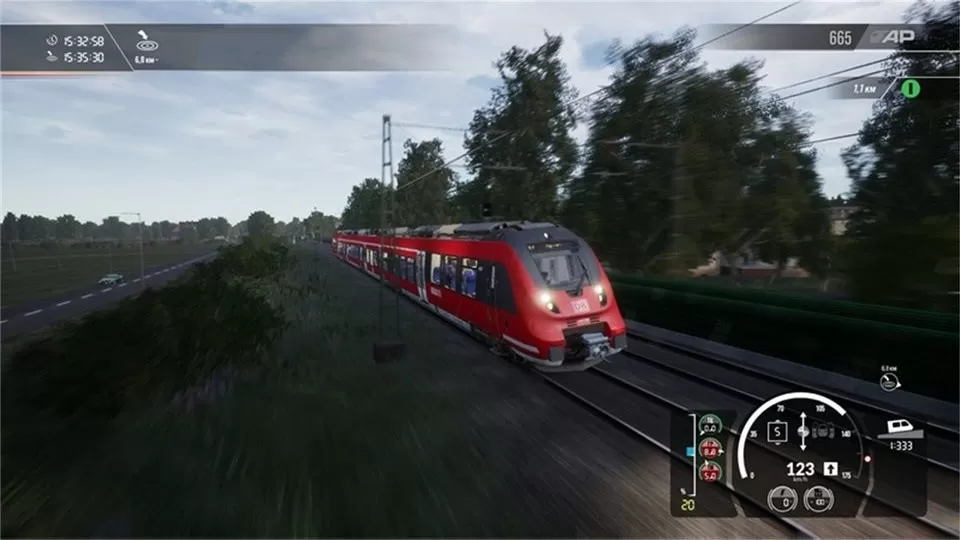 高铁模拟驾驶游戏手机版图0