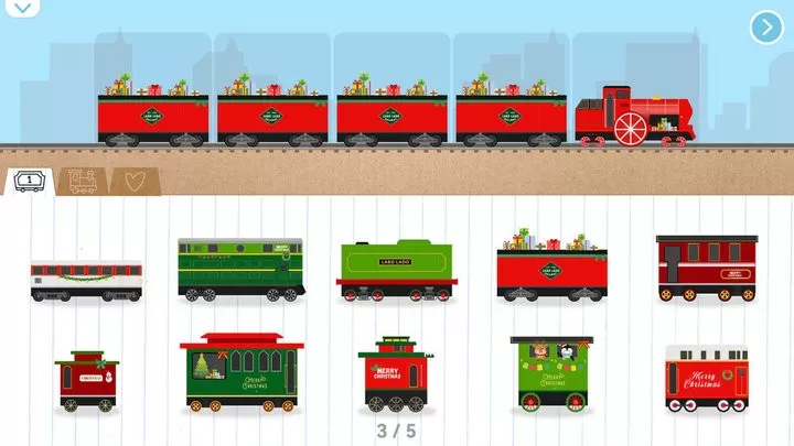 Labo圣诞火车儿童应用游戏手机版图2