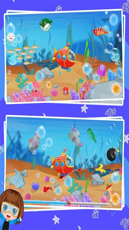 贝贝探索海底世界游戏新版本图0