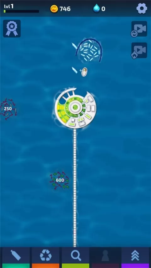 Idle Ocean Cleaner安卓版最新图1