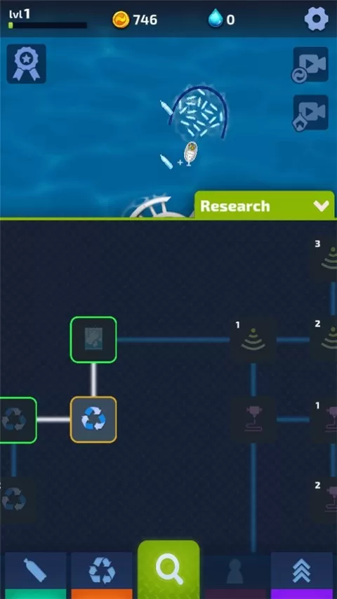Idle Ocean Cleaner安卓版最新图3