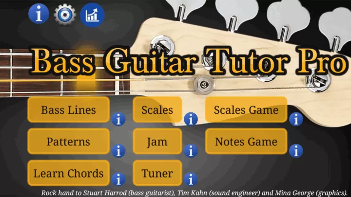 Bass Guitar Tutor Pro手机版图2