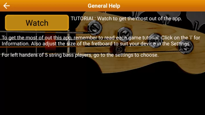 Bass Guitar Tutor Pro手机版图0