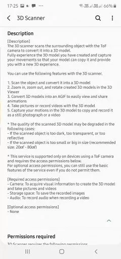 三星3d扫描仪程序(3d scanner )app最新版图1