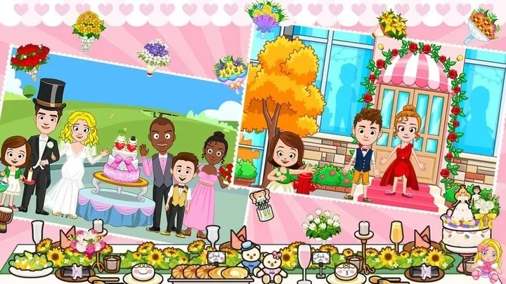 迷你城镇婚礼派对游戏下载图2