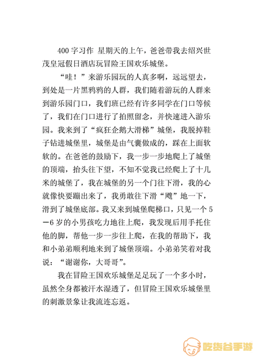 小小王国的作文