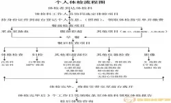 西海岸新区体检流程图