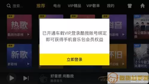 酷我音乐车机版解析包错误