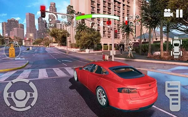 Electric Car Simulator 2021最新手机版图0