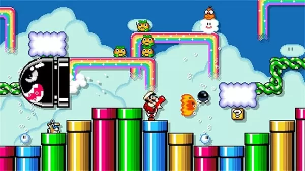 Super Mario 4 Jugadores手机游戏图2