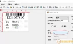 价签打印怎么调整格式