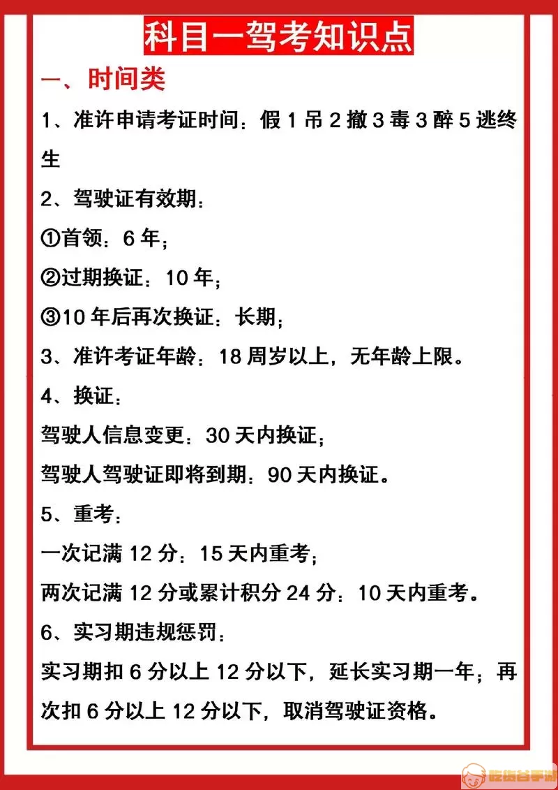 驾照考试科目一考试时间为多长