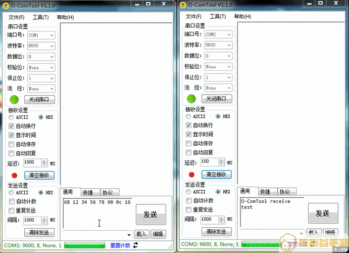 串口调试助手RTS复选框的作用