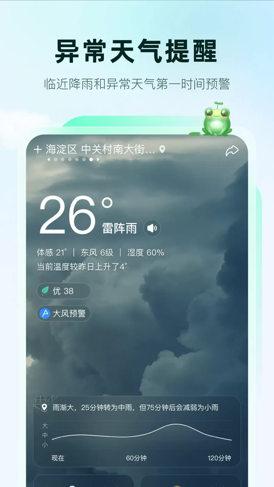 呱呱天气手机版图0