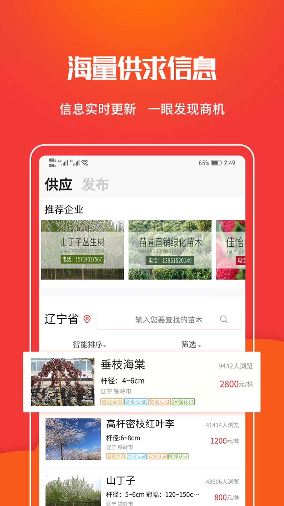 苗木网官网正版下载图1