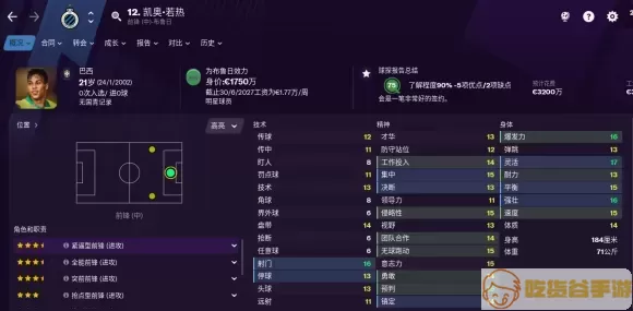 足球经理2012必签前锋妖人-足球经理2012开档妖人