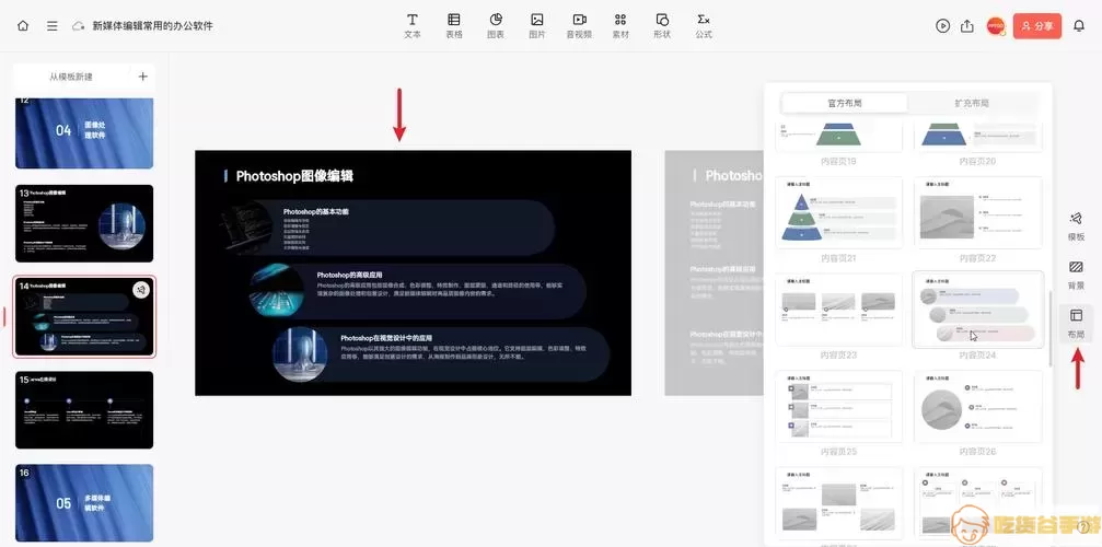 幻灯片制作示例